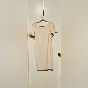 Calvin Klein light pink Long Sleeve Dress